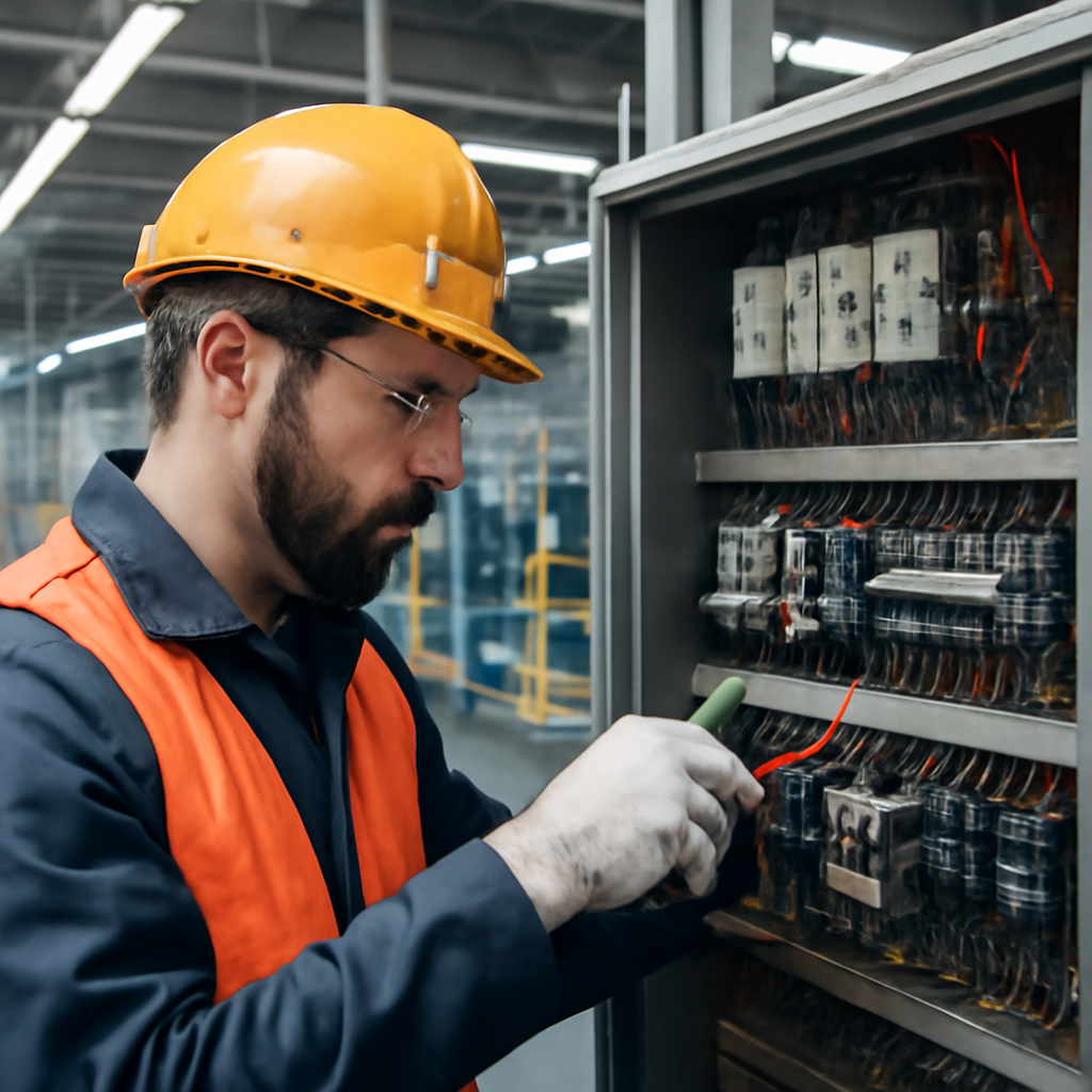 Eletricista Industrial: Como a Terceirização Garante Segurança e Eficiência